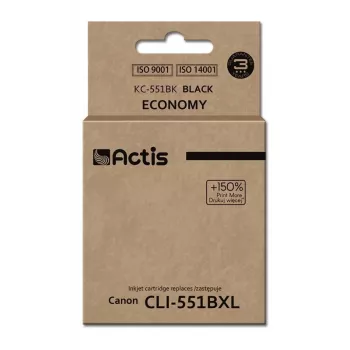 Actis KC-551Bk Ink (replacement for Canon CLI-551BK; Standard; 12 ml; black)