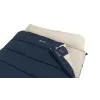 Sleeping bag Outwell Contour Lux Double rectangular polyester, 1450×2200 mm, max user height 190 cm, blue