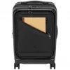 Cabin suitcase Rivacase 8180 Clark ECO – carry-on luggage, hard-shell, black