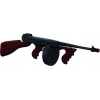 Pulio metal gangster pistol 155132/6 — spring-action toy pistol, metal construction, 8-round capacity