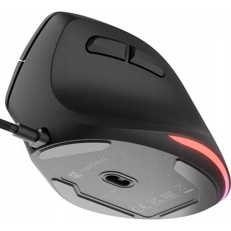 NATEC Crake 2 Pro mouse Universal Right-hand USB Type-A Optical 12800 DPI