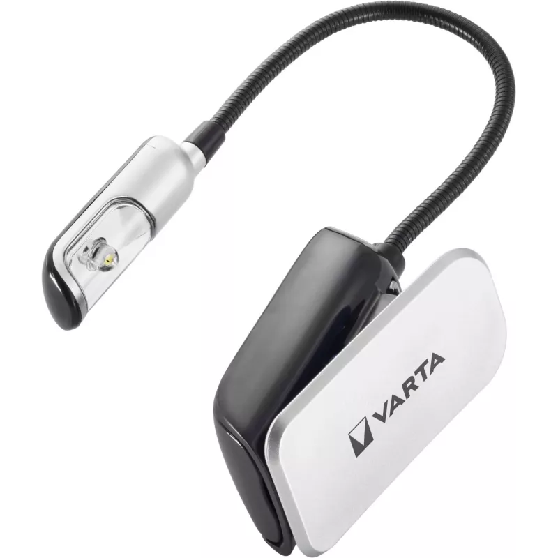Varta 16618 - Clip Flashlight - Black - Silver - Plastic - LED - 1 lamps - 9 lm
