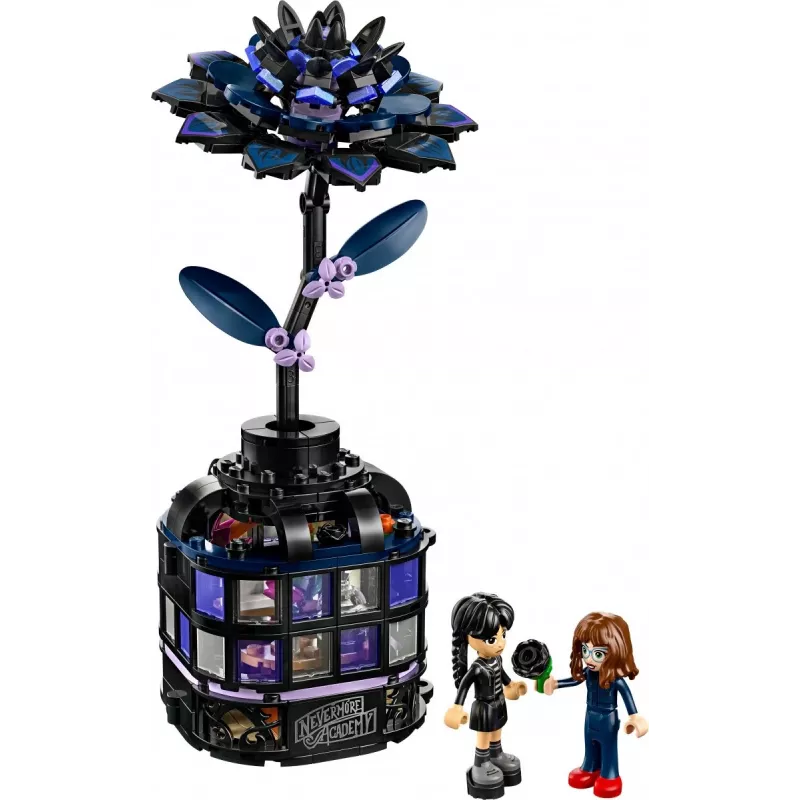 LEGO building set LEGO Wednesday 76784 Black Dahlia Flower — decorative model, 358 pcs, 9+ years