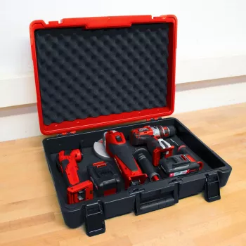E-Box M55 /40, tool box Red/black
