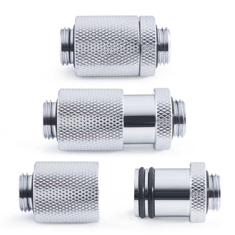 Radiator mount Alphacool ES D-Plug Chrome Brass 2 cm 44 g