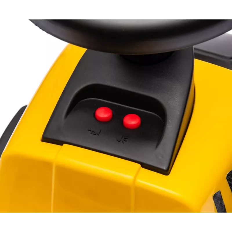 CAT vehicle Tractor with trailer yellow ride-on