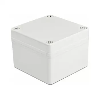 Housing DeLOCK Installation Housing IP65 waterproof 100 x 100 x 75 mm grey