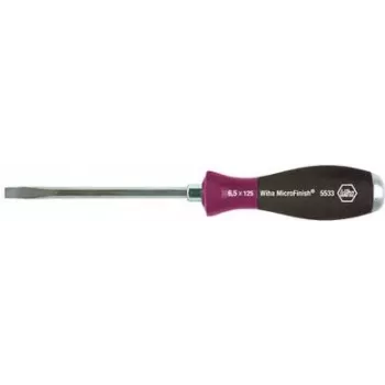 Screwdriver wiha Werkstatt MicroFinish 5533 – Blade width 8 mm, blade length (unspecified)
