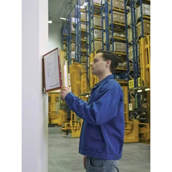 Document display carousel Wall Portrait A4 Durable VARIO
