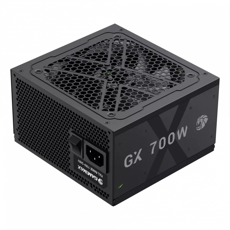 Gamemax Power Supply, 80 PLUS, Gold | GX 700G | 700 W | Non-modular