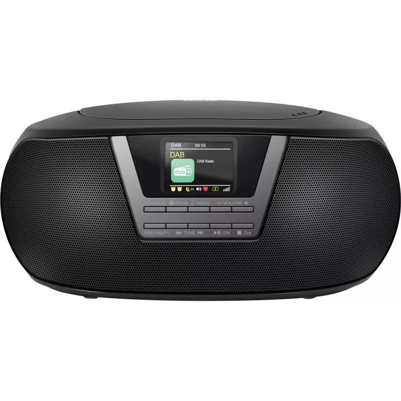 Music system SENCOR SPT6200DB with CD/MP3, USB, Bluetooth 5.3 and DAB+ tuner, 3W RMS, 1.77 inch TFT display
