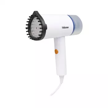 Handheld clothes steamer Tristar ST-8960 — 1200 W, 0.11 L tank, 20 g/min steam, foldable handle, white