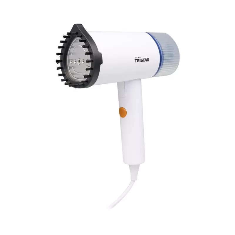 Handheld clothes steamer Tristar ST-8960 — 1200 W, 0.11 L tank, 20 g/min steam, foldable handle, white