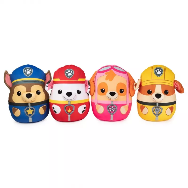 PAW Patrol Skye Squish Plush, Official Toy from the Hit Cartoon, Squishy Stuffed Animal for Ages 1 and Up, 12”