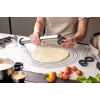 Silicone and stainless steel GEFU Rego kitchen mat 397×55×55 mm smooth surface