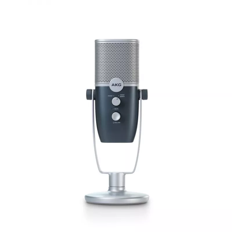 AKG Ara - professional USB condenser microphone, blue-silver