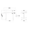 Electric desk MA-Leader 7.0 White