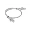 Networking cable Lanberg PCU6-10CC-0050-S RJ-45 Cat6 0.5 m Grey