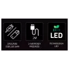 Decorative neon-style LED light MANTA SNL70PK Style Neon Lights CAT 2 Pink (model SNL70PK)