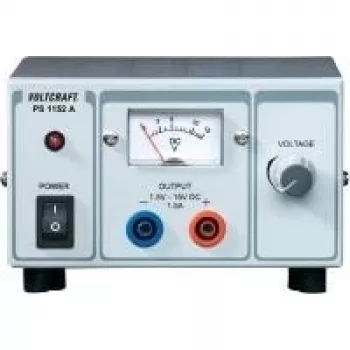 Bench Lab Power Supply Voltcraft PS-1152A, DC 1.5–15 V, Max 1.5 A, 22.5 W