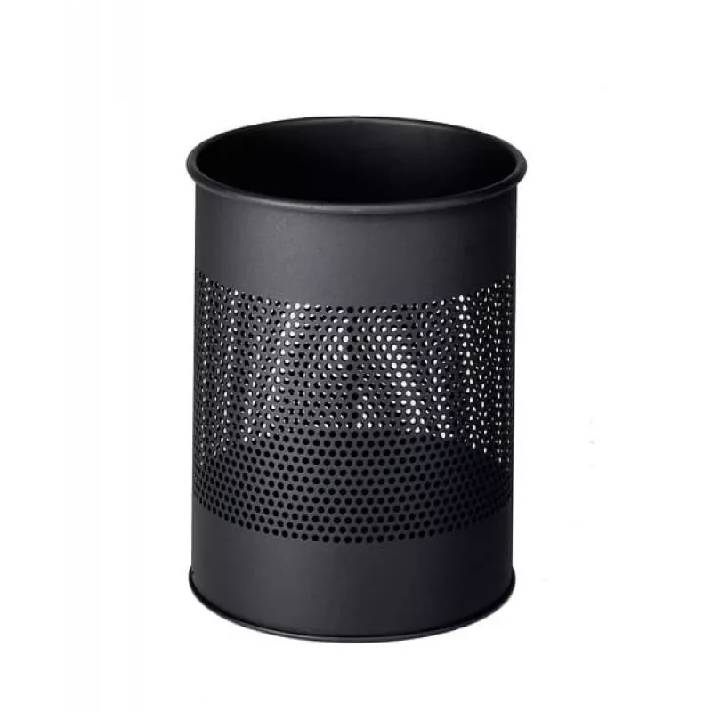 Durable Waste Paper Bin - Round - 15 L - Steel