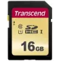 Flash Memory Transcend 16GB SDHC UHS-I 500S