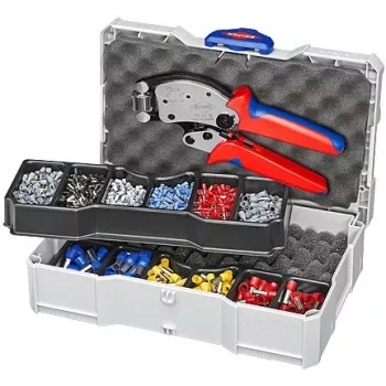 Cable Crimper Tool Set Knipex 97 90 13 Multicolour