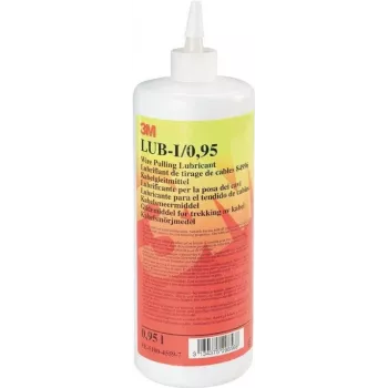 3M Lub-P Kabelgleitmittel - Hochtemperatur-Schmiermittel - 950 ml - Flasche - Red - Yellow - 45 °C - Ideal for den Insert in Industrie- and Energieversorgungsanwendungen (FE-5100-