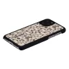Phone case man and wood for iPhone 11 Pro — mono triangle black, protective hard shell