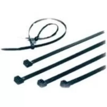 Cable Tie, Weather-Resistant Nylon, black - Length 100 mm Width 2,5 mm