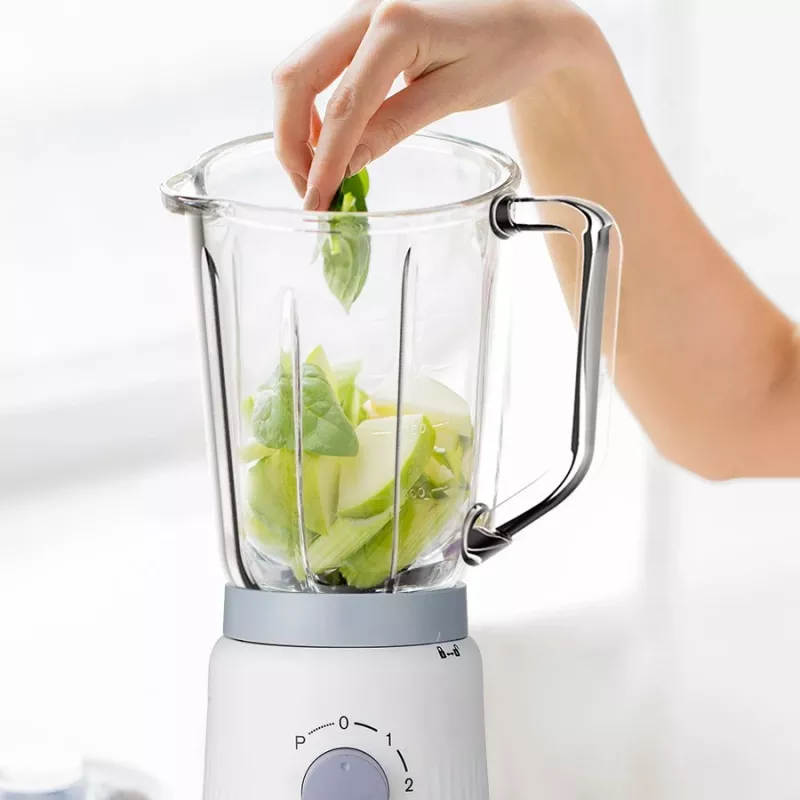 Food processor Maestro MR-571 1200W white/grey — multifunctional kitchen processor