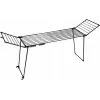 Clothes dryer PROMIS MONZA extendable large black - foldable freestanding rails, H1160mm W2600mm D6000mm
