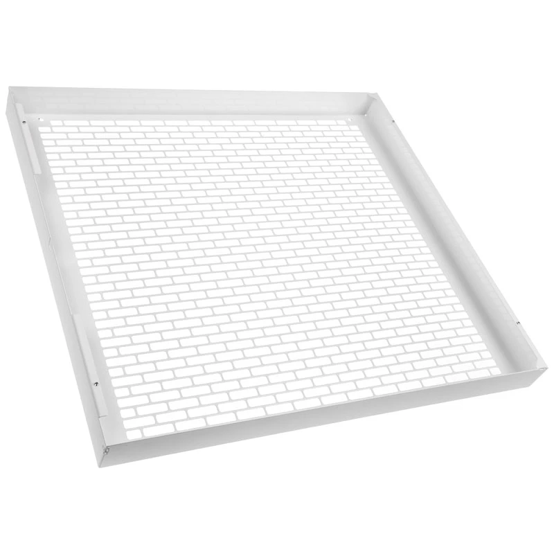 Watercool MO-RA3 420 cover plate Classic - White, tall version