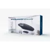GEMBIRD wireless IR presenter WP-L-11, 4 buttons, 2.4 GHz RF USB receiver, black, AAA battery