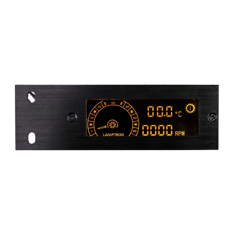 Lamptron TC20 PCI fan and RGB LED controller, black — PCI slot-mounted fan/LED hub