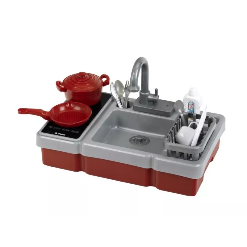 Toy sink with water function and light KLEIN model 7110 – children's play kitchen accessory