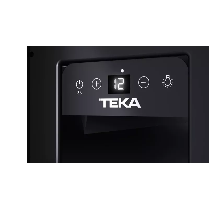 Teka RVU 10008 GBK Thermoelectric wine cooler Built-in Black 8 bottle(s)