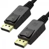 DisplayPort cable Unitek Y-C609BK — 3 m, male-to-male, black