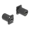 DeLOCK D-Type Module DisplayPort female to female 4K black
