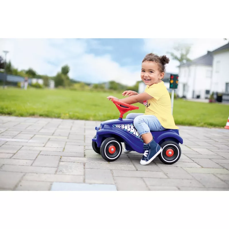 Ride-on car Simba-Dickie BIG Bobby-Car, push drive, ages 1–5, 4 wheels, blue/red