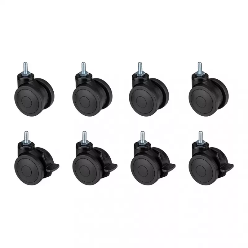 OPLITE Feststellbare Lenkrollen for GTR S8/S8 Elite black retail (OP-CW)