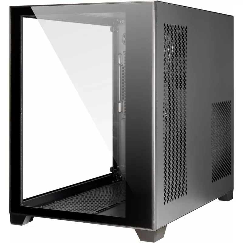 PC Case Inter-Tech C-501 Aspect Midi Tower Black