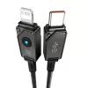 Baseus Unbreakable USB C to iP cable 2 m 20 W Black