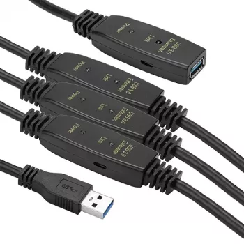 Cable ilgiklis USB 3.0 AF – AM, 30m