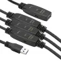 Cable ilgiklis USB 3.0 AF – AM, 30m