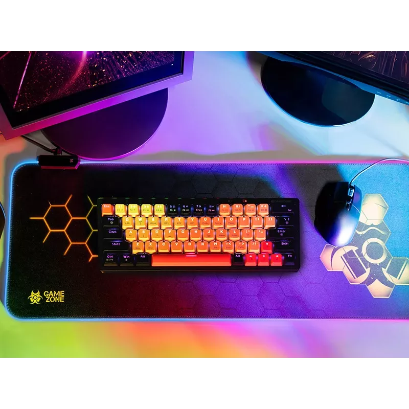 TRACER Keyboard and Mouse Pad GAMEZONE Hexy1 RGB 80/30/0.4