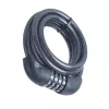 Bicycle cable with combination lock -YCC0/10/180/2 Black