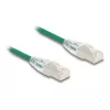 Network Cable DeLOCK RJ45 Cat.6A plug to plug 3m green