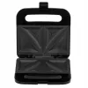 Sandwich maker Adler AD 3076 — 1000 W compact countertop sandwich press, black/silver