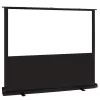 Maclean MC-212 Portable Projection Screen, Compact, Floor, 80, 16:10